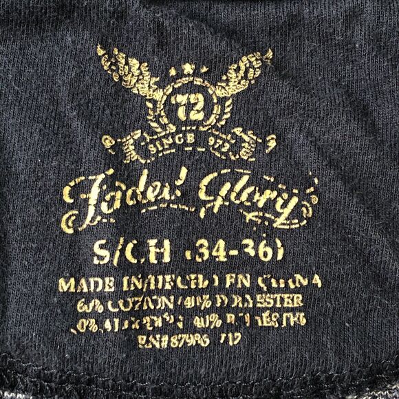 Faded Glory Women’s Waffle Knit Long Sleeve Shirt Heather Blue Size Small - Picture 3 of 13